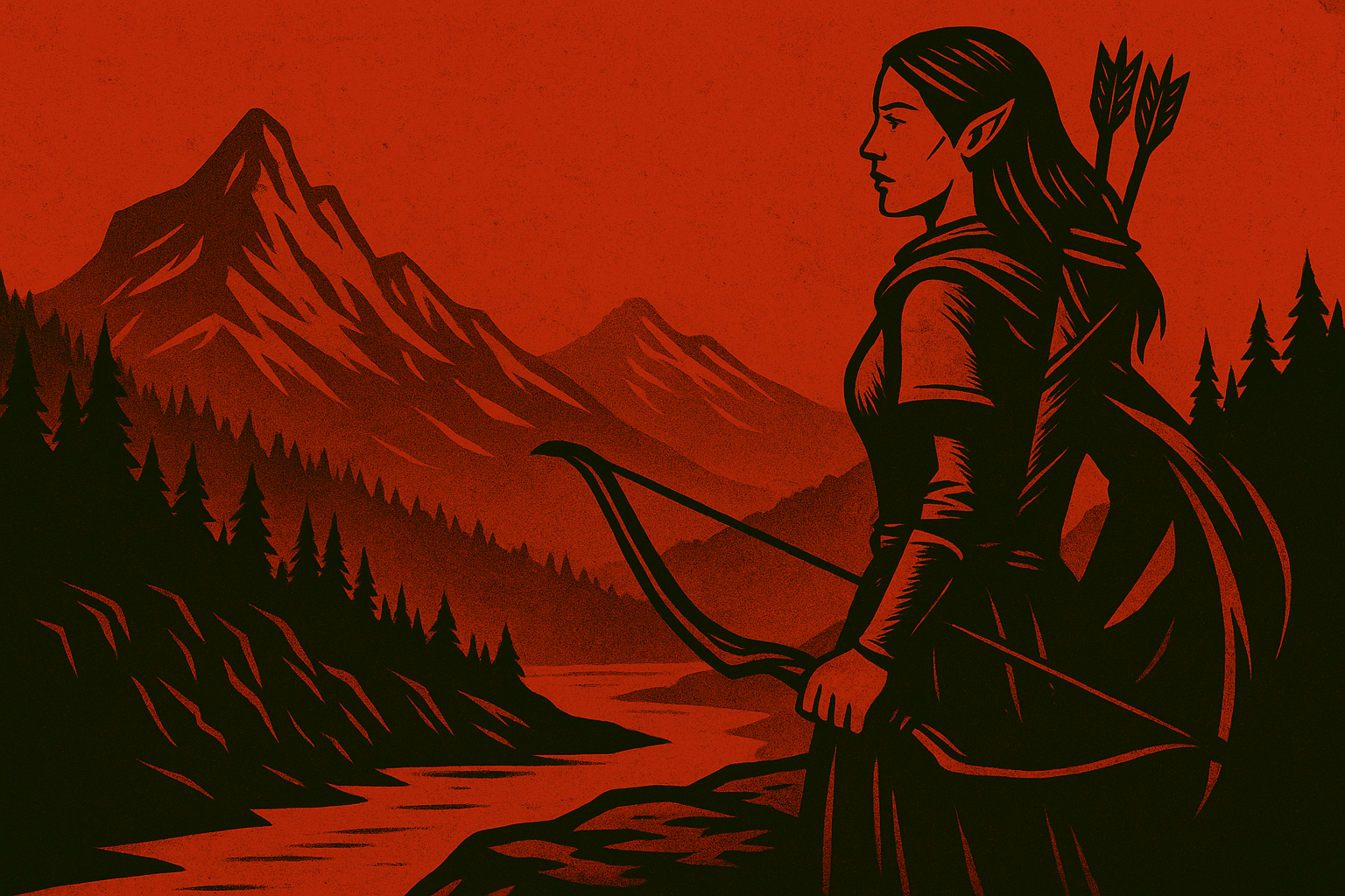 A user interacting with the AI GM via text commands.