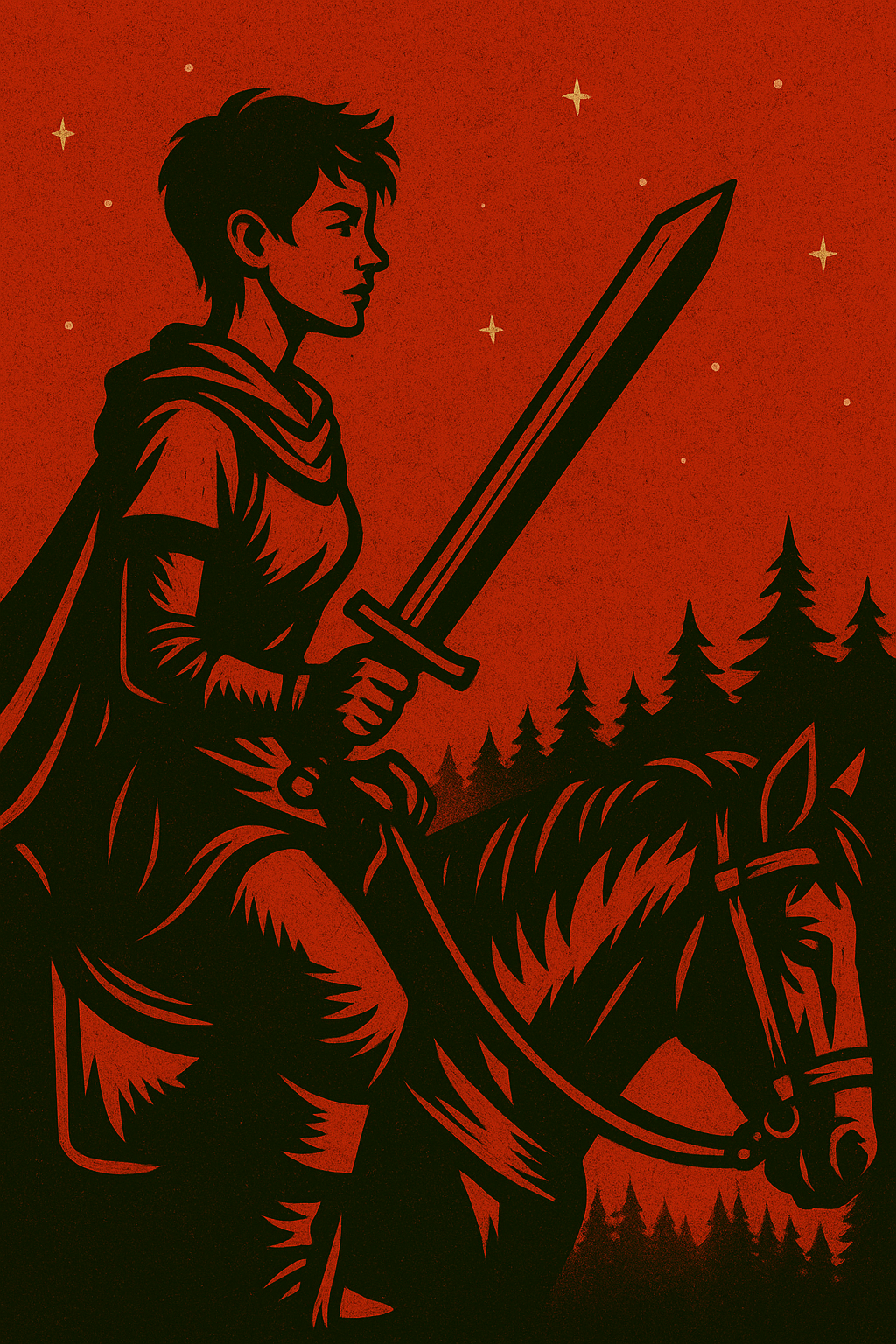 AI art of a group of adventurers for 'Guides Like a Human'.